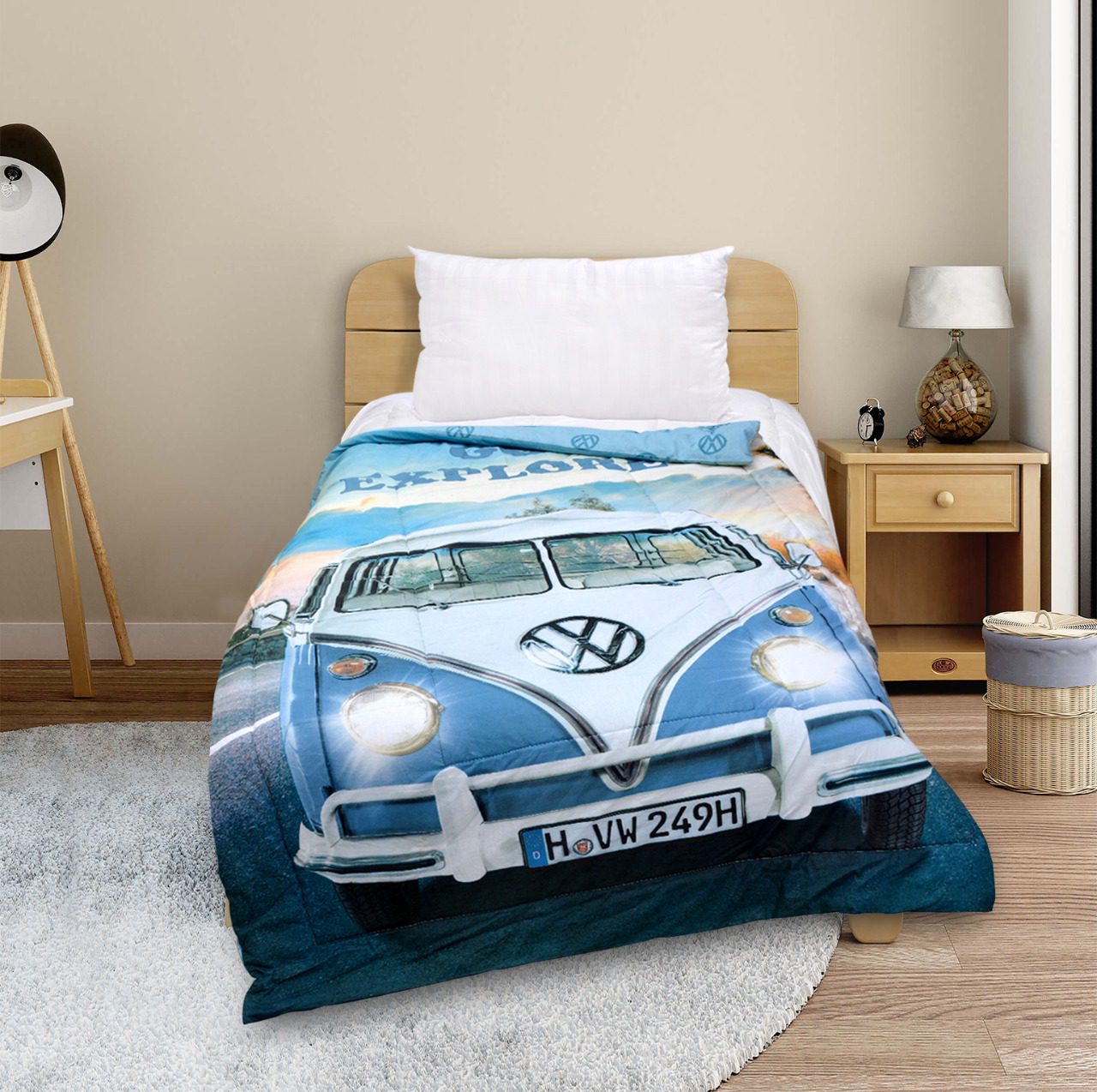 Kids Single Quilted Comforter