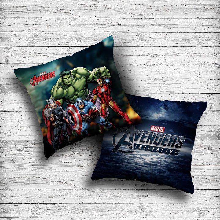 AVENGERS - Micro Velvet Kids Cushion Cover