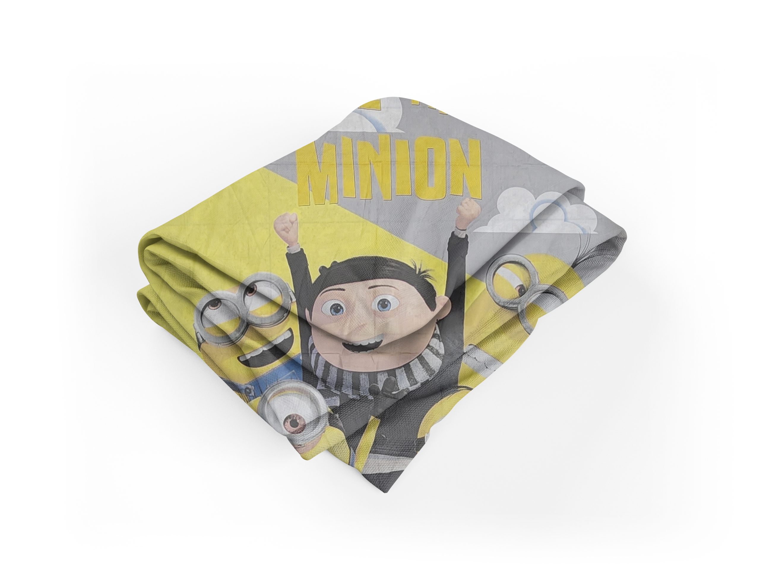 KID'S MINIONS PRINTED BED SHEET - Image 3