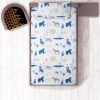KID'S ANIMALS ZOO PRINTED BED SHEET